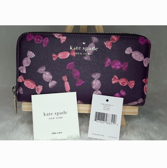 kate spade Handbags - Kate Spade Staci Candy large continental wallet
